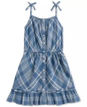 Ralph Lauren | Toddler & Little Girls Plaid Cotton Madras Dress,商家Macy's,价格¥261