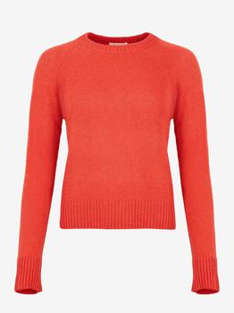 Iris & Ivy, By Iris | Ivy Cashmere Round Neck Coral Jumper商品图片 