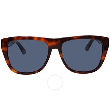 Gucci | Blue Browline Men's Sunglasses GG0926S 002 57 4.7折, 满$200减$10, 满减