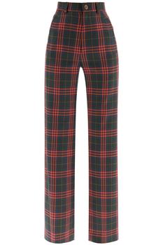 推荐'NEW RAY' TARTAN WOOL TROUSERS商品