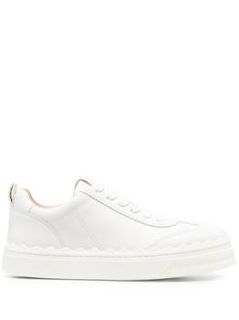 chloé鞋评价, Chloé | CHLOÃ - Lauren Leather Sneakers商品图片 