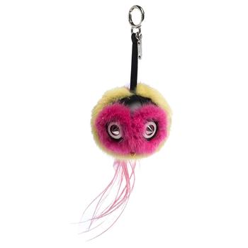 推荐Fendi Multicolor Fur Funky Monster Bug Bag Charm商品