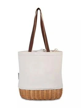 Picnic Time | Pico Willow & Canvas Lunch Tote Bag,商家Saks Fifth Avenue,价格¥302