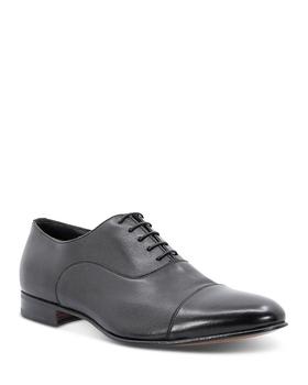 ugg男鞋正装鞋, Santoni | Men's Darian Cap Toe Dress Shoes商品图片 