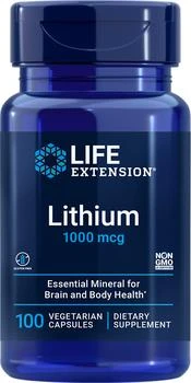Life Extension | Life Extension Lithium - 1000 mcg (100 Capsules),商家Life Extension,价格¥87