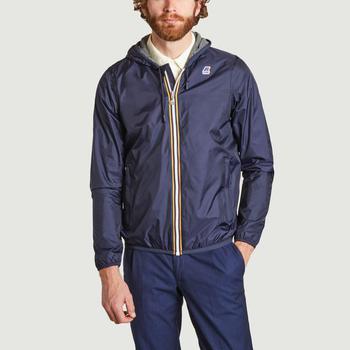 推荐Jacques short jacket with cotton jersey lining DEPTH BLUE  K-Way商品