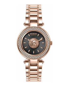 Versus Versace | Brick Lane Lion Crystal Bracelet Watch商品图片,4.7折×额外9折, 独家减免邮费, 额外九折