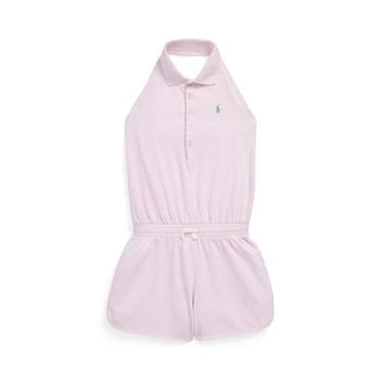 Ralph Lauren | Big Girls Stretch Mesh Halter Polo Romper,商家Macy's,价格¥412