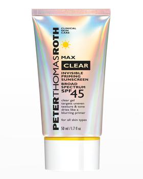 推荐1.7 oz. Max Clear Invisible Priming Sunscreen Broad Spectrum SPF 45商品