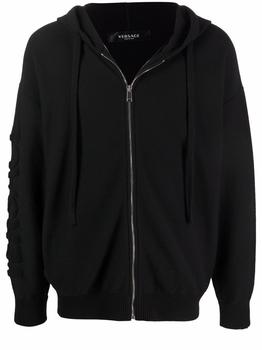 范思哲卫衣好用吗, Versace | VERSACE - Wool Zip Hoodie商品图片 额外8.5折, 额外八五折