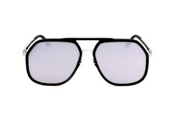 推荐Fendi Eyewear Pilot Frame Sunglasses商品