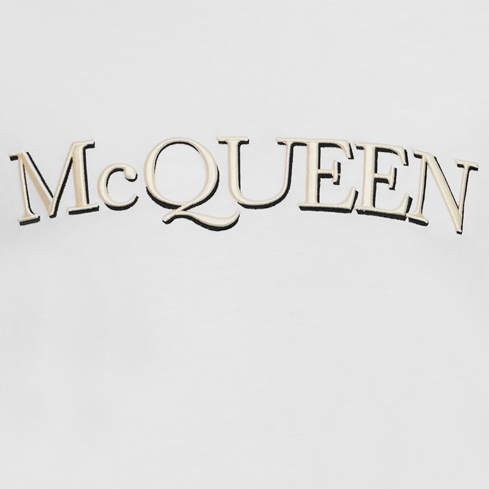 亚历山大·王鞋子, Alexander McQueen | ALEXANDER MCQUEEN 亚历山大·麦昆 男士白色棉质T恤 649876-QQZ56-0900商品图片 独家减免邮费