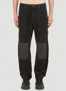 推荐Compass Patch Cord Cargo Pants in Dark Grey商品