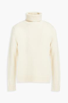 Sandro | Wool, yak and cashmere-blend turtleneck sweater商品图片,5折