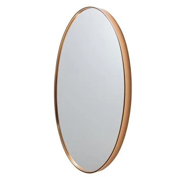 Simplie Fun | 35 Inch Oval Hanging Accent Wall Mirror,商家Premium Outlets,价格¥915