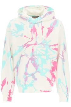 amiri卫衣, AMIRI | Amiri tie dye core logo sweatshirt with hood商品图片 3.2折