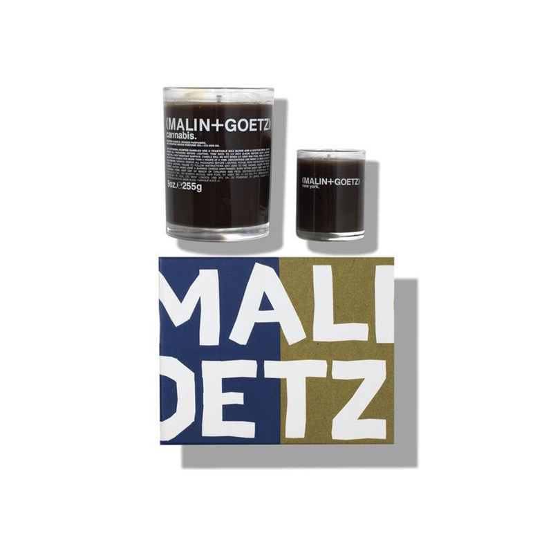 商品Malin + Goetz | (MALIN+GOETZ)马林狗子室内香氛香薰蜡烛套装[麻叶255g+情迷朗姆酒67g],商家VPF,价格¥458图片