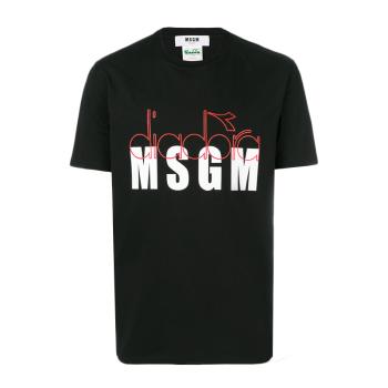 MSGM | MSGM 男士短袖T恤 2440MM310-184195-99商品图片,满$100享9.5折, 满折