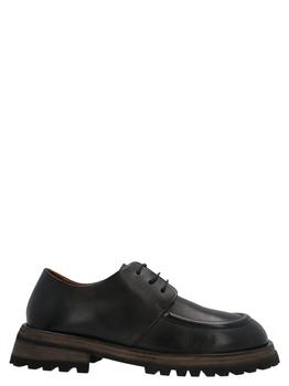 推荐Marsell Men's  Black Lace Up Shoes商品