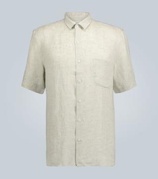 Sunspel | 短袖亚麻衬衫商品图片,6.9折