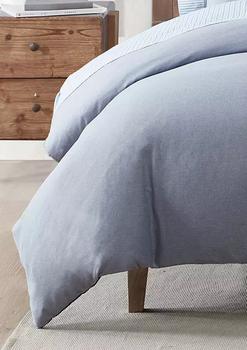 Eddie Bauer评价, Eddie Bauer | Herringbone 2-Piece Solid Reversible Duvet Cover Set商品图片 4折