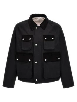 推荐Thom Browne Buttoned Cropped Jacket商品