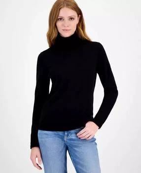Tommy Hilfiger | Women's Cotton Turtleneck Sweater,商家Macy's,价格¥307
