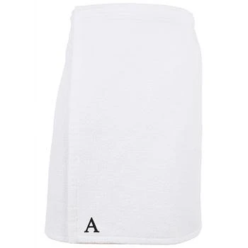 Linum Home Textiles | 100% Turkish Cotton Terry Personalized Men's Bath Wrap - White,商家Macy's,价格¥577