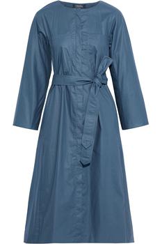 product Katai belted cotton-broadcloth midi dress image