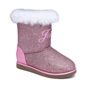 Juicy Couture | Little Girls Malibu Cold Weather Slip On Boots商品图片,7折
