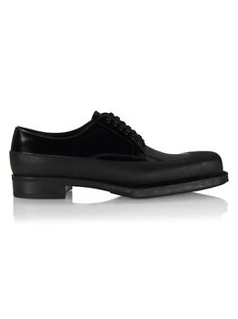 prada derby, Prada | Brushed Leather Derby Loafers商品图片 