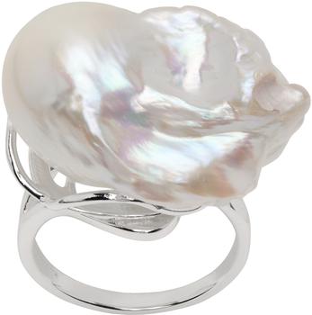 商品Silver Pearl Paris Baroque Ring,商家SSENSE,价格¥1559图片