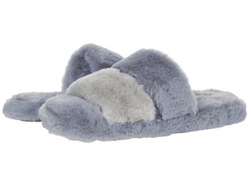 Madewell | Two-Strap Scuff Slippers in Recycled Faux Fur商品图片,6.4折